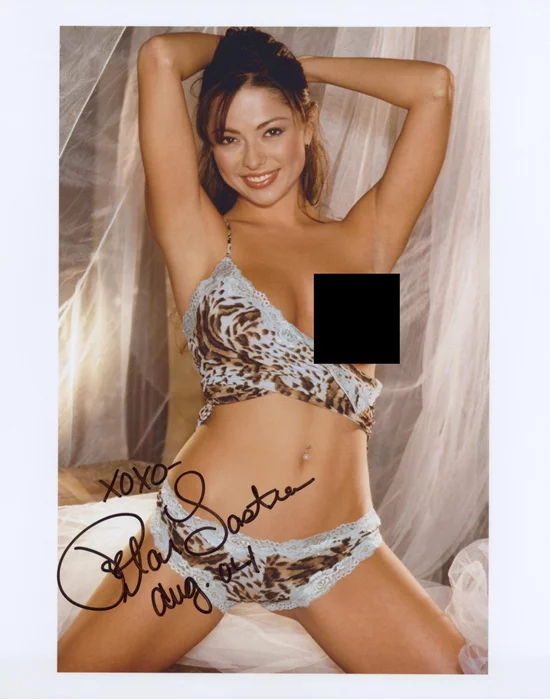 Pilar Lastra autograph