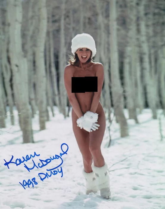 Karen McDougal autograph