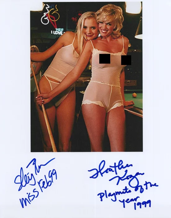 1999 Playboy Playmates  autograph