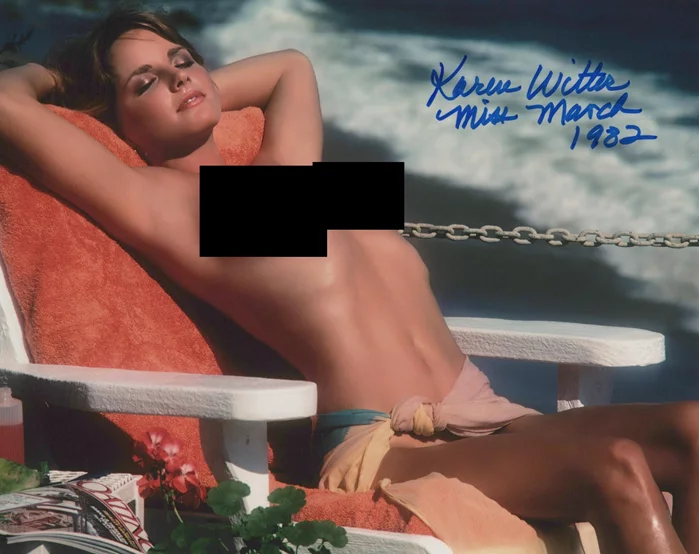 Karen Witter autograph