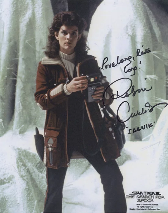 Robin Curtis autograph