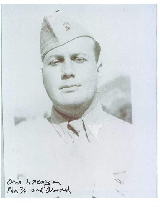 Orie Morgan autograph