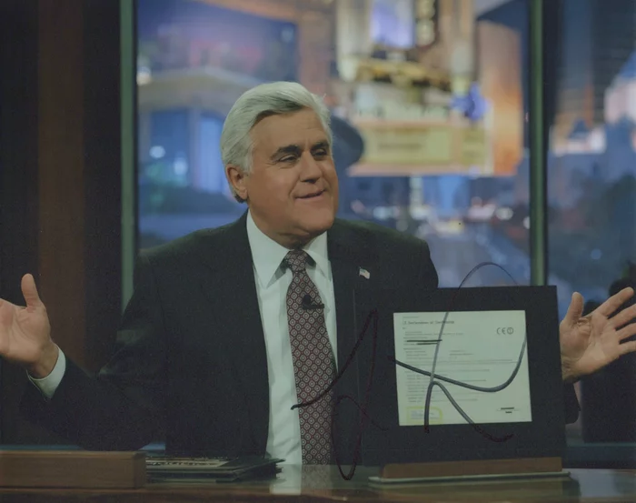 Jay Leno autograph
