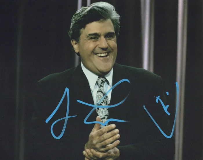 Jay Leno autograph