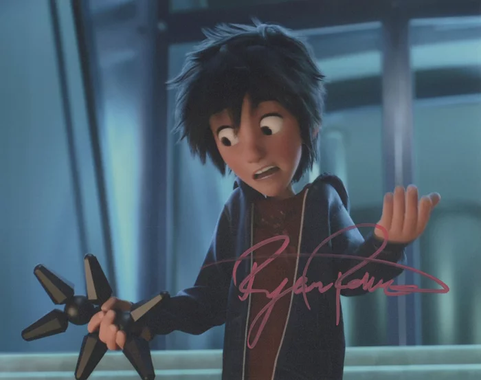 Ryan Potter autograph