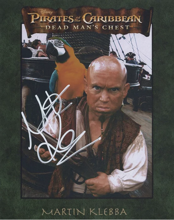 Martin Klebba autograph