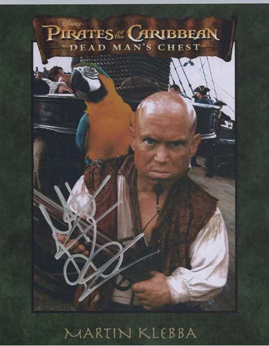 Martin Klebba autograph