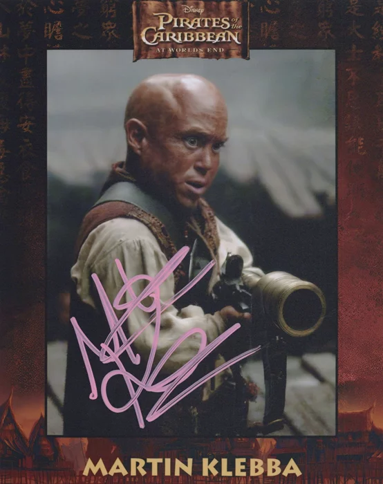 Martin Klebba autograph