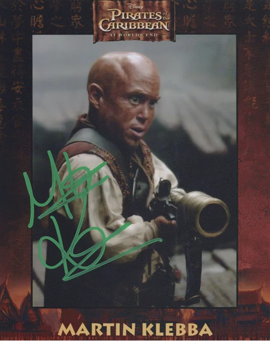 Martin Klebba autograph
