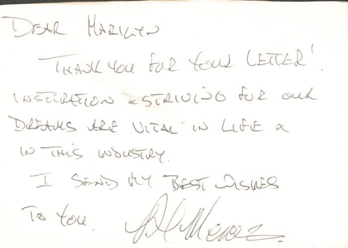 Paul Mercurio autograph