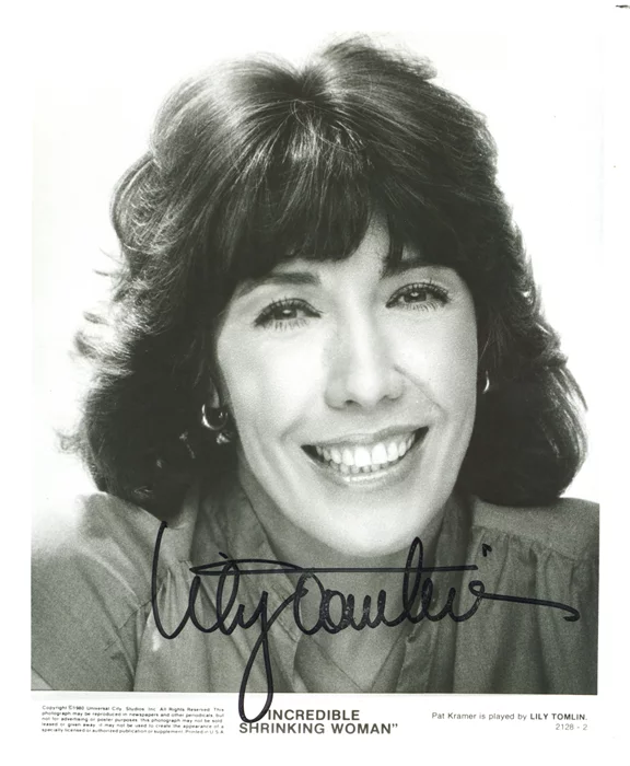 Lily Tomlin autograph