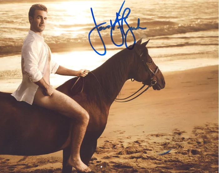 James Van Der Beek autograph