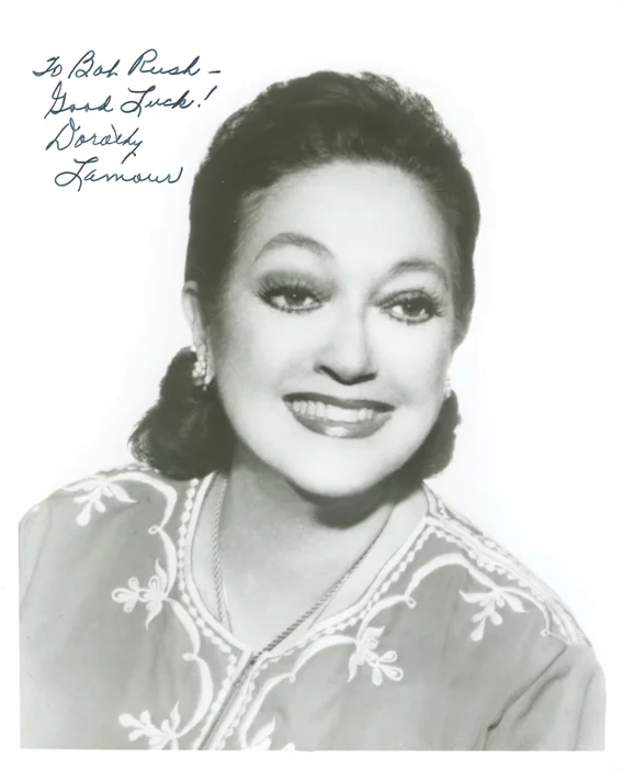 Dorothy Lamour autograph