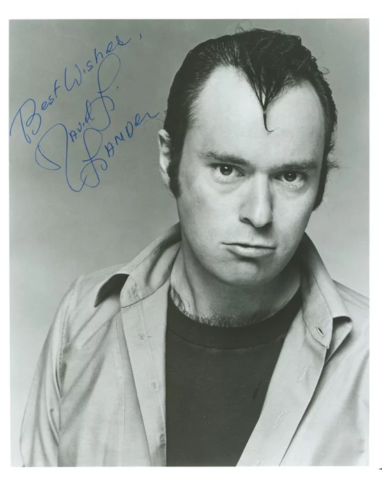 David L. Lander autograph