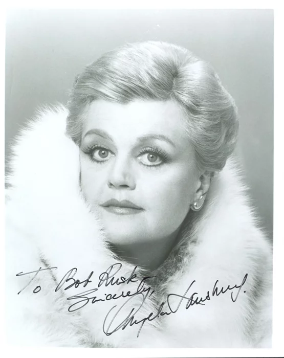 Angela Lansbury autograph