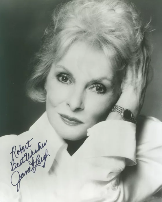 Janet Leigh autograph