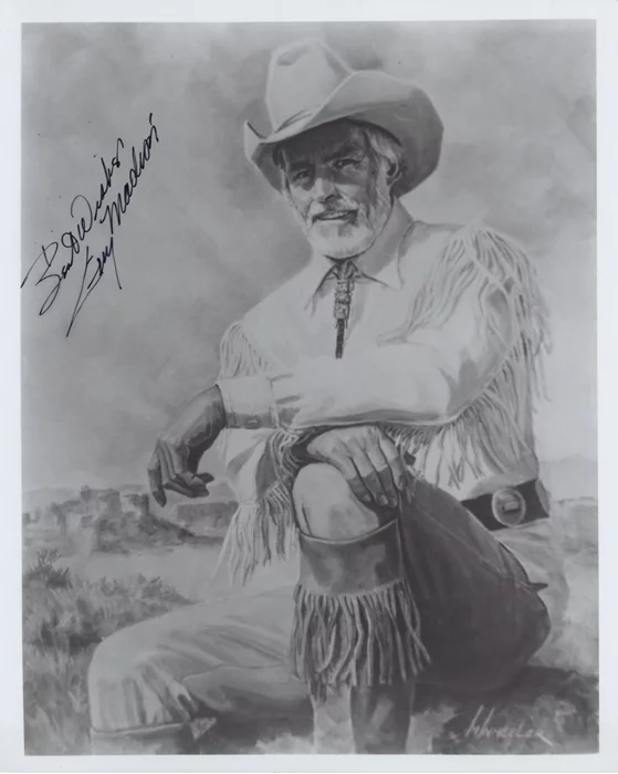 Guy Madison autograph
