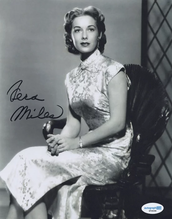 Vera Miles autograph
