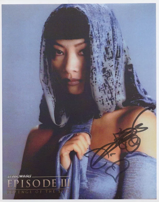 Bai Ling autograph