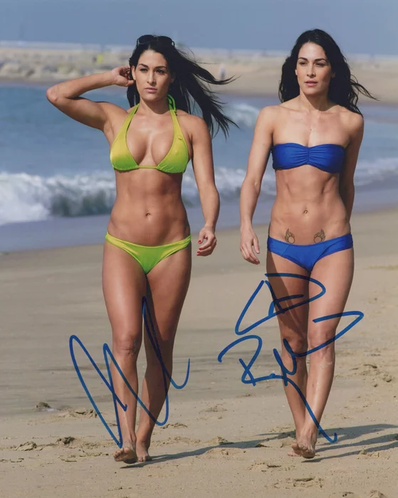 The Bella Twins autograph