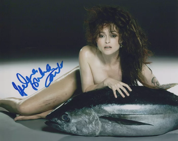 Helena Bonham Carter autograph