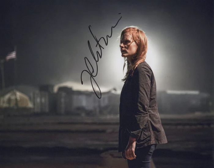 Jessica Chastain autograph
