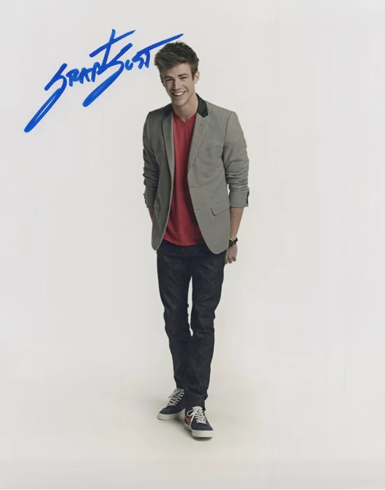 Grant Gustin autograph