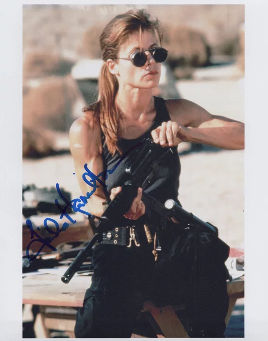 Linda Hamilton autograph
