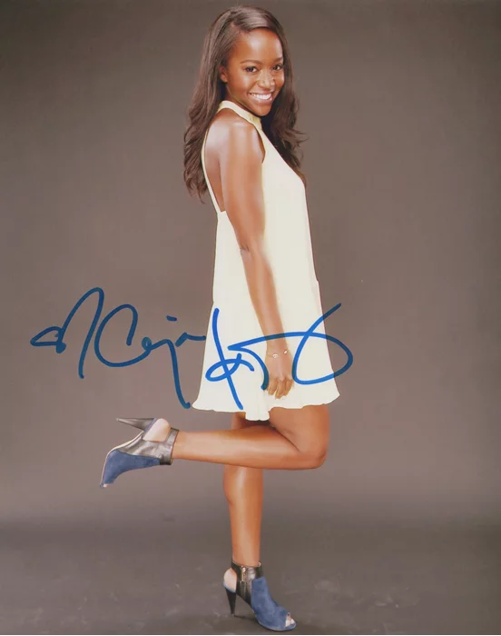 Aja Naomi King autograph
