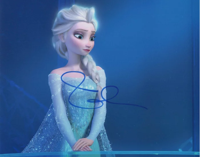 Idina Menzel autograph
