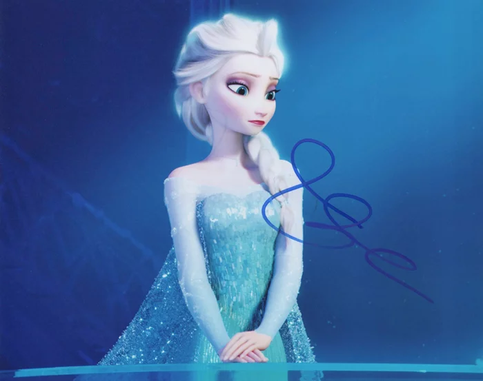 Idina Menzel autograph