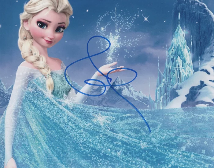 Idina Menzel autograph