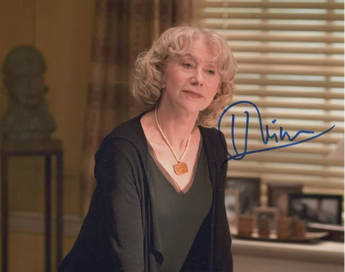 Helen Mirren autograph