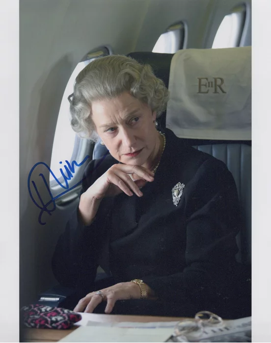 Helen Mirren autograph