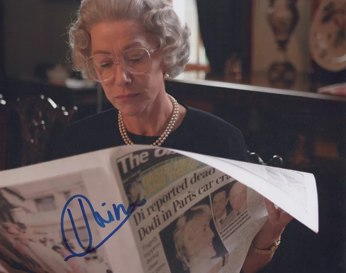 Helen Mirren autograph