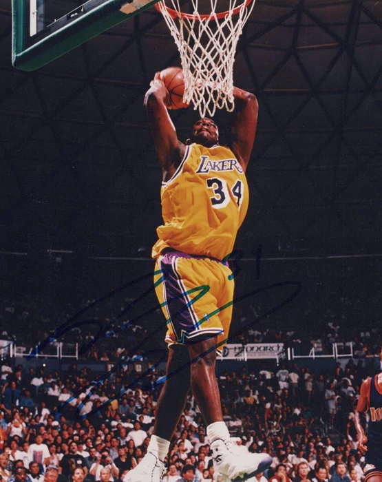 Shaquille O'Neal autograph