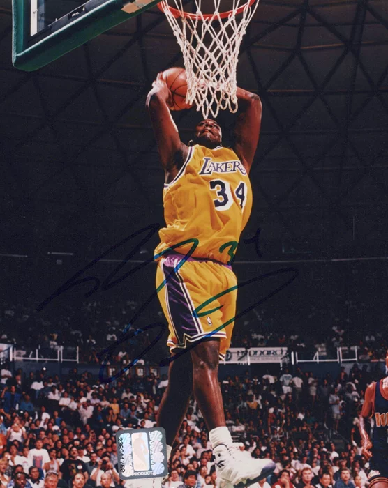 Shaquille O'Neal autograph