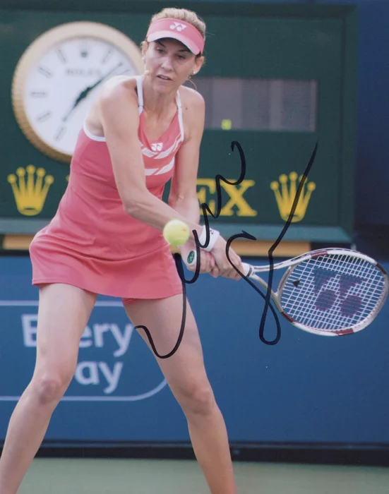 Monica Seles autograph
