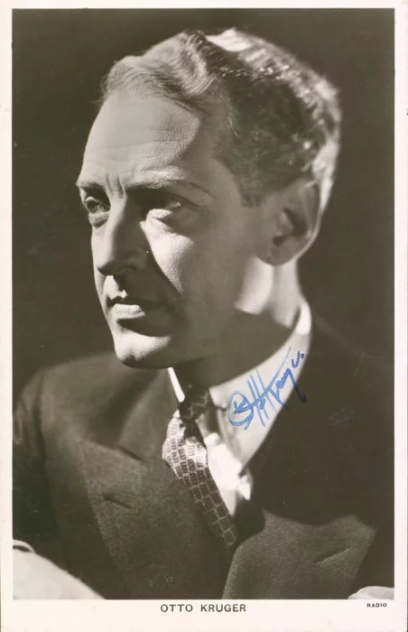 Otto Kruger autograph