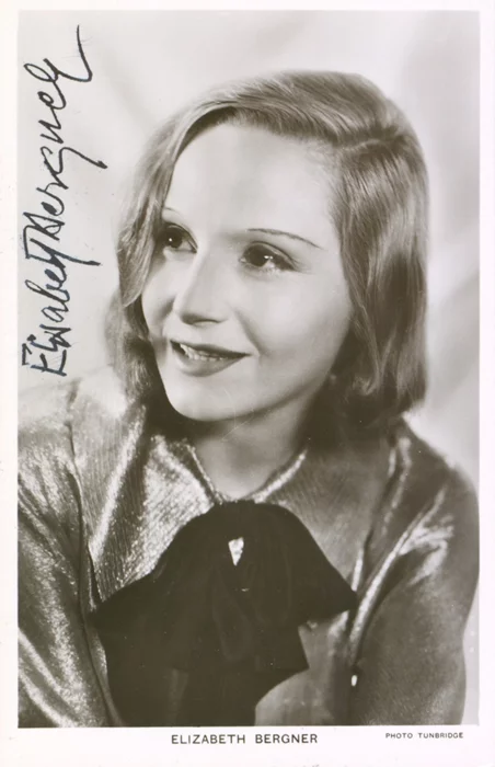 Elisabeth Bergner autograph