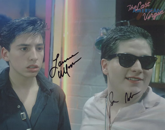 The Last American Virgin autograph