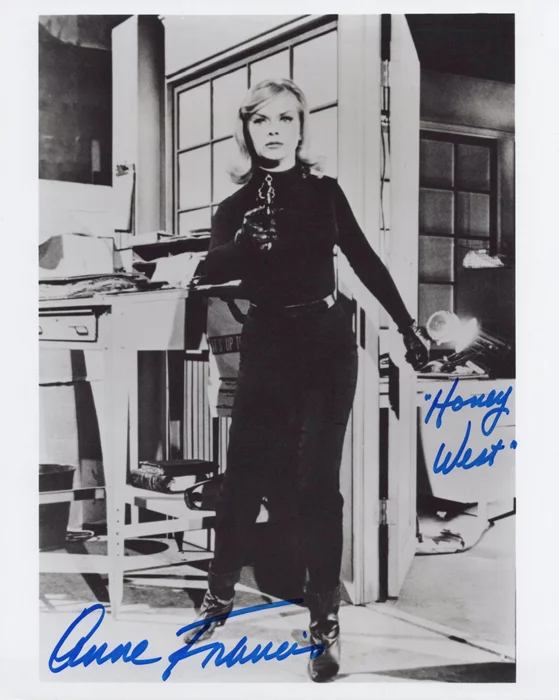Anne Francis autograph