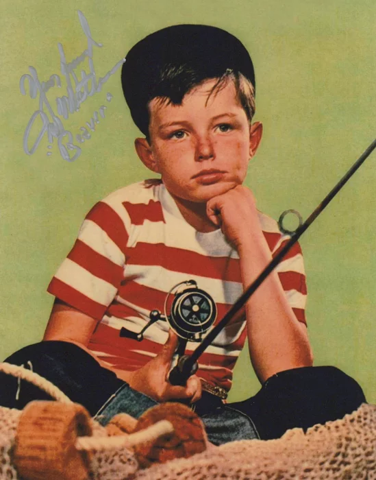 Jerry Mathers autograph