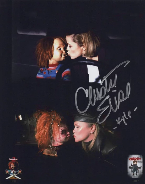 Christine Elise autograph