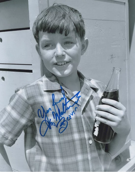 Jerry Mathers autograph