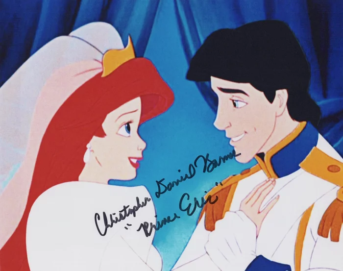 Christopher Barnes autograph