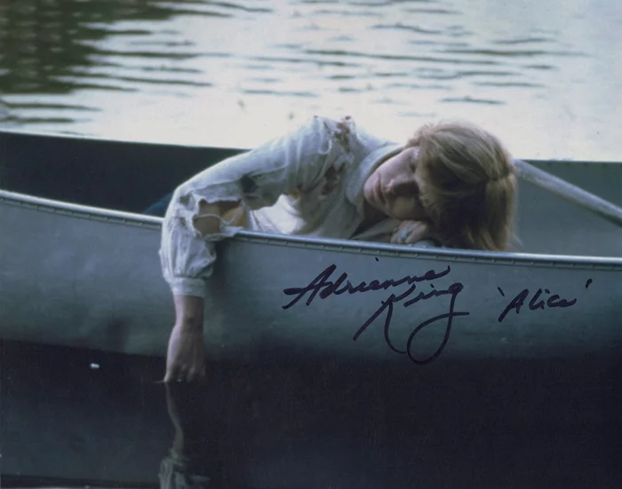 Adrienne King autograph