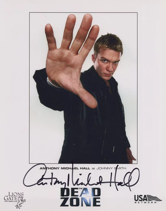 Anthony Michael Hall autograph