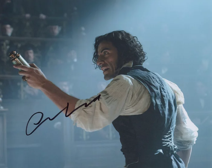 Oscar Isaac autograph