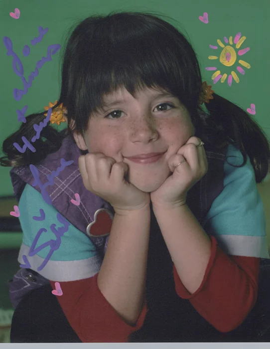 Soleil Moon Frye autograph